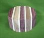 Purpleheart, Black Walnut & Maple Segmented Bowl Blank ~ 5 1/2 x 3 ~ $37.99 #446